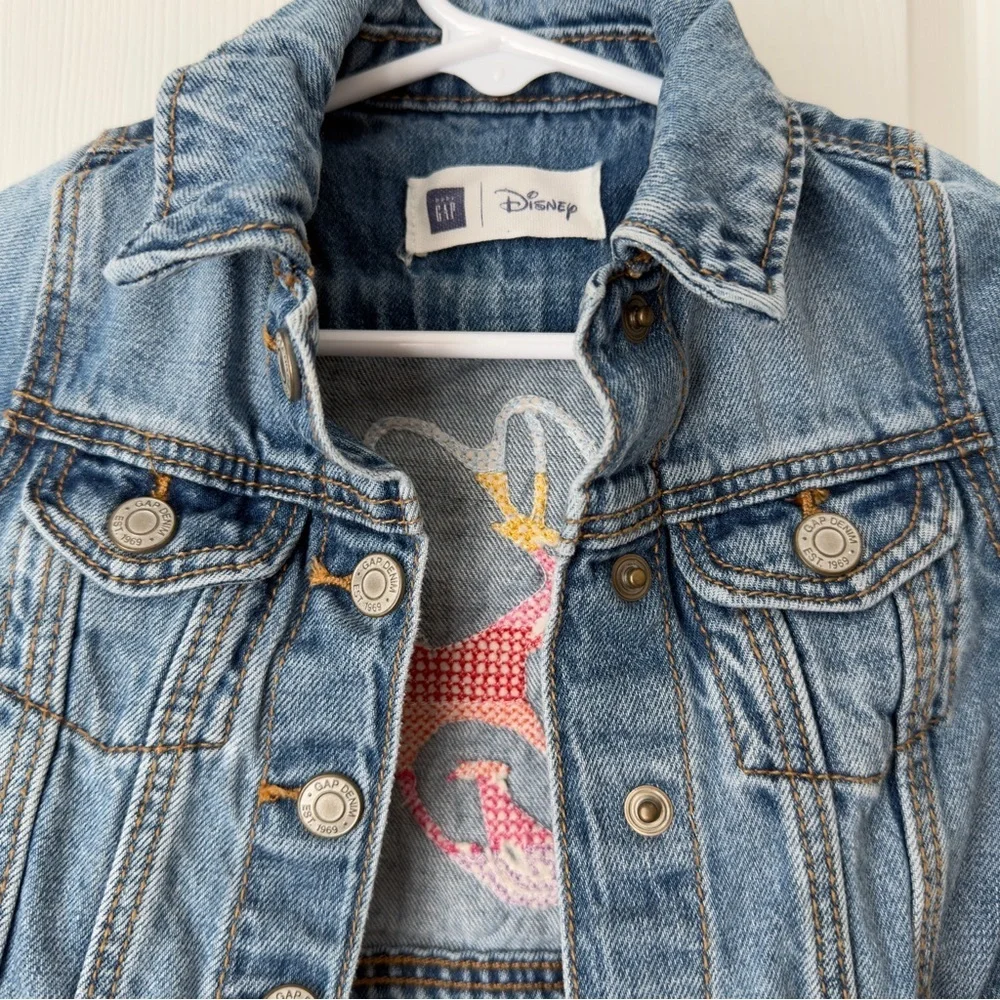 babyGAP Disney Minnie Mouse Blue Denim Baby Jacket 12-18mos